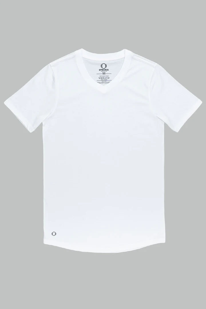 V-NECK TRUE-T White Pack Of 3