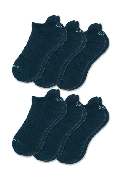 BASIC ANKLE SOCKS Strom Blue Pack of 6