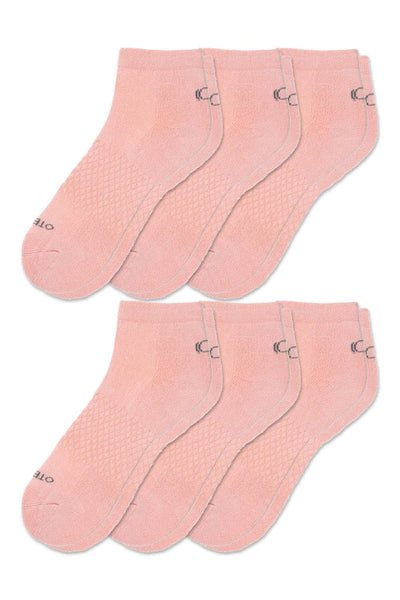 Basic Quarter Socks Pack of 6