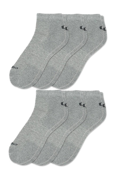 Basic Quarter Socks Pack of 6