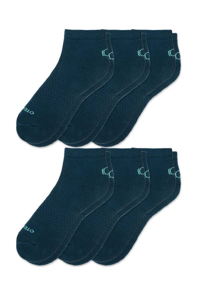 Basic Quarter Socks Pack of 6
