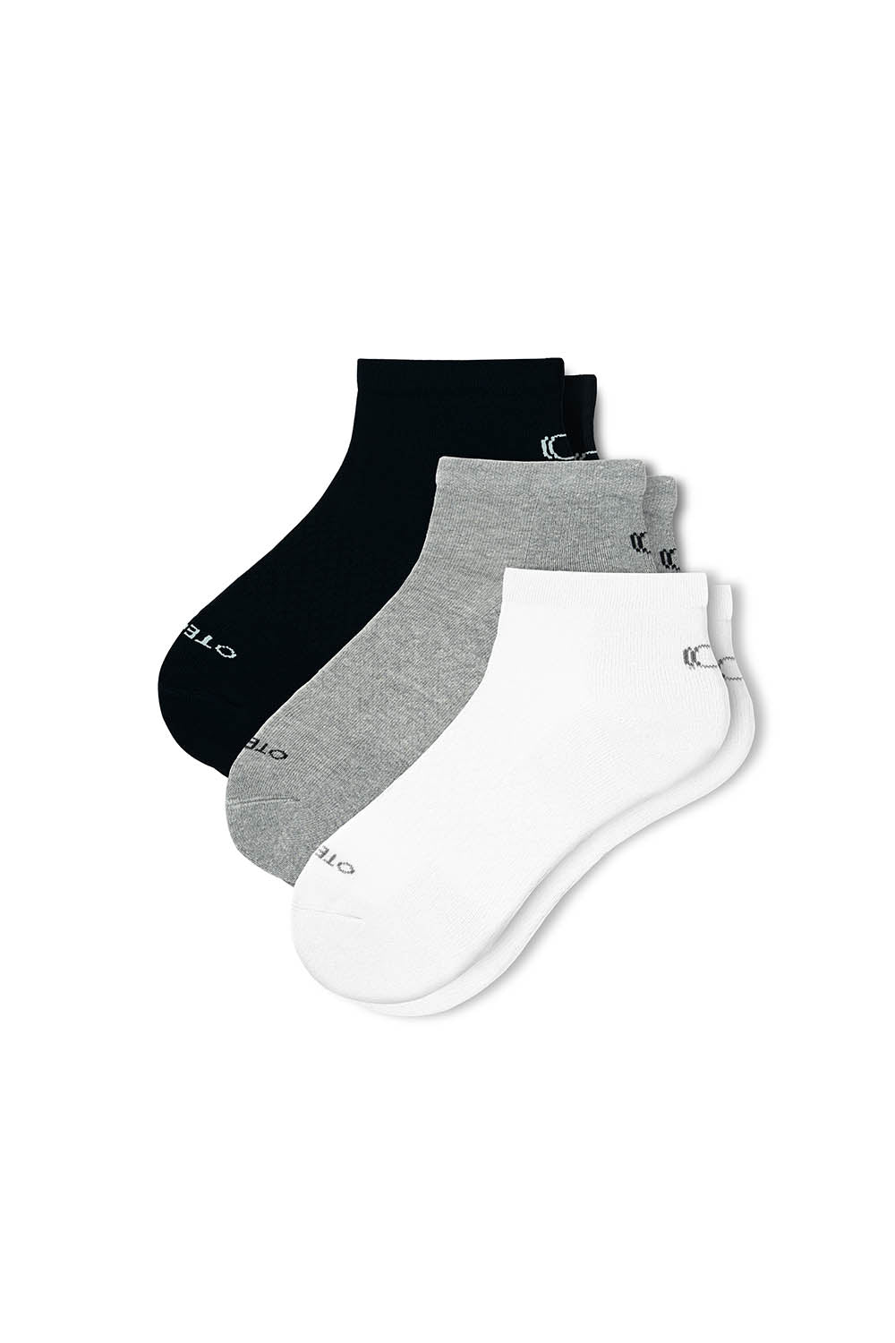 Basic Quarter Socks Multi Color Pack of 3