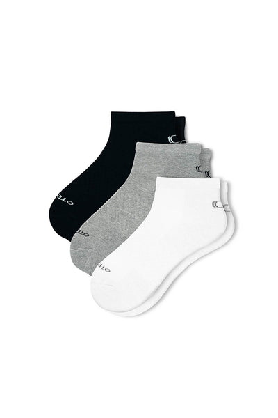 Basic Quarter Socks Pack of 3