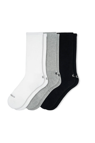 BASIC CREW SOCKS PACK OF 3