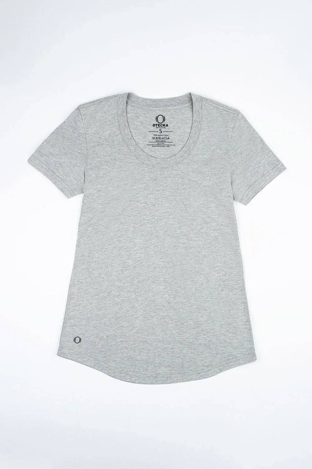 Scoop Neck True-T PACK OF 3 Grey