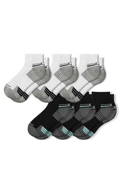 Performance Quarter Socks Pack of 6