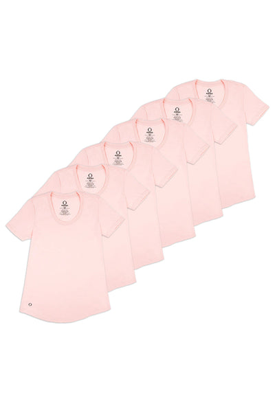 Scoop Neck True-T PACK OF 6 First Blush