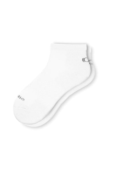 Basic Quarter Socks White Pack of 6