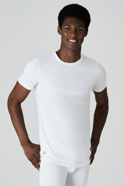 Crew Neck True-T White Pack Of 3