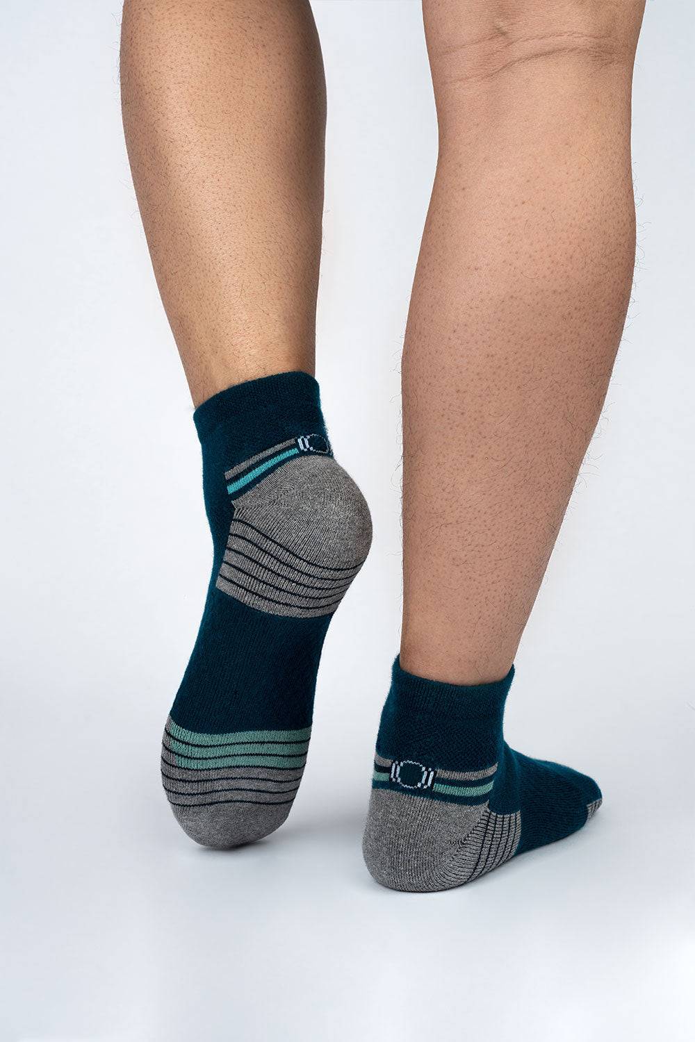 Performance Quarter Socks Strom Blue