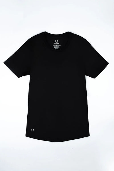 CREW NECK TRUE-T BLACK PACK OF 3