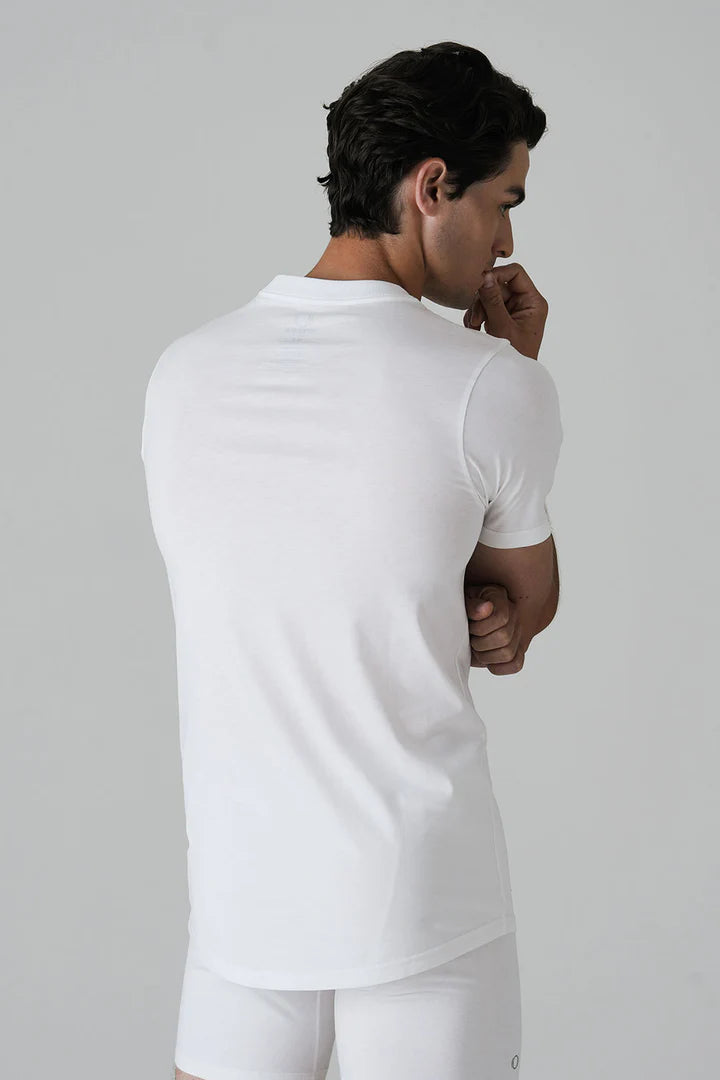 V-NECK TRUE-T White Pack Of 3