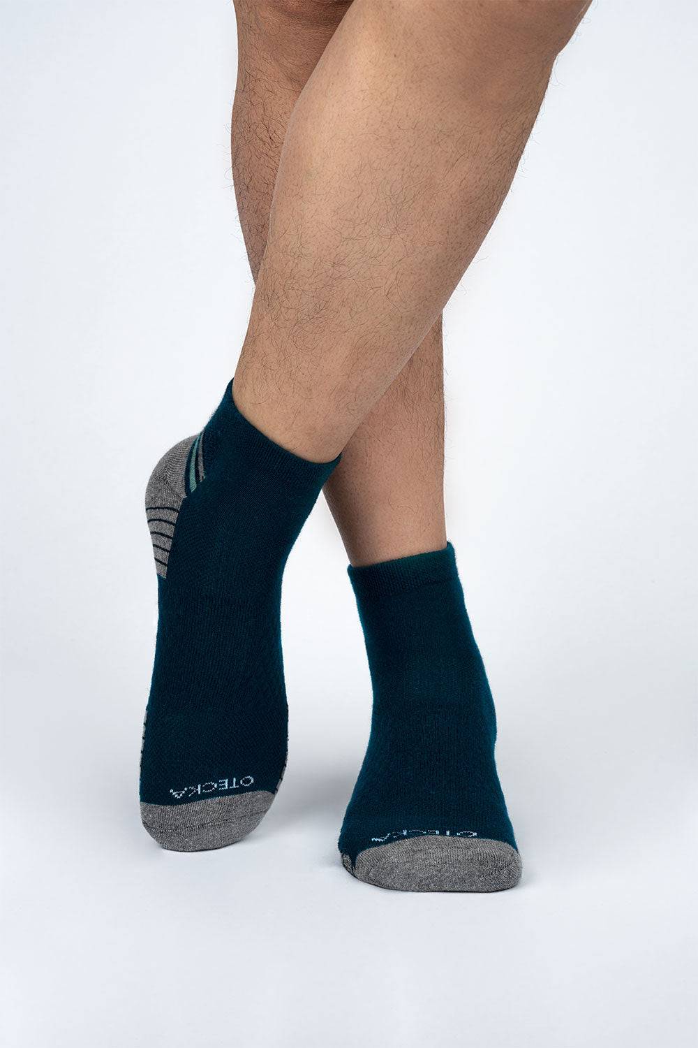 Performance Quarter Socks Strom Blue