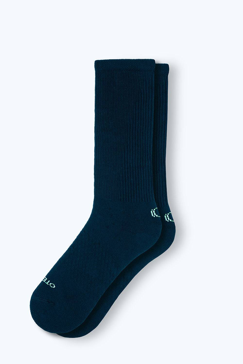 Basic crew Socks Strom Blue Pack of 6