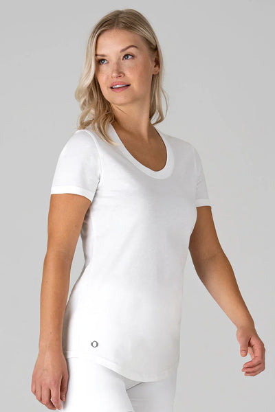 Scoop Neck True-T PACK OF 3 White