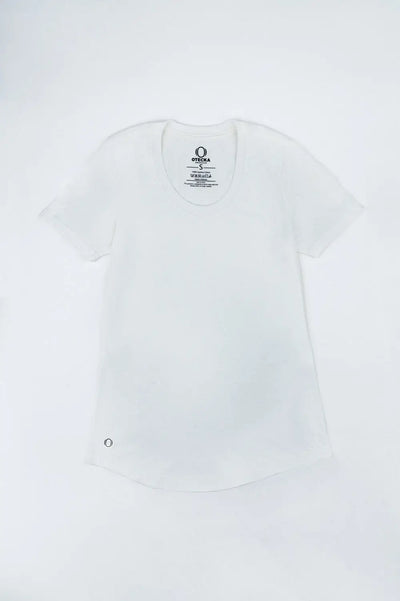 Scoop Neck True-T WHITE