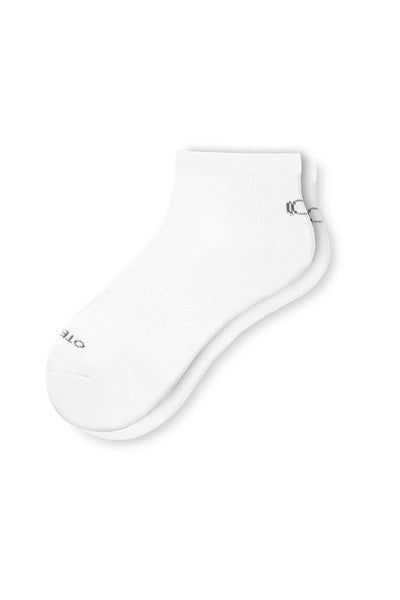 Basic Quarter Socks White