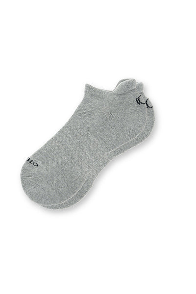 Basic Ankle Socks Heather Grey